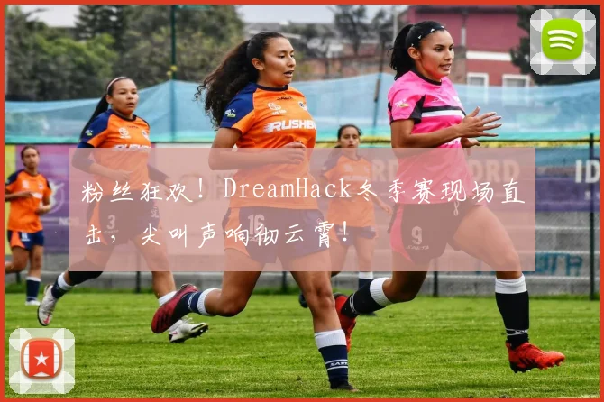 粉丝狂欢！DreamHack冬季赛现场直击，尖叫声响彻云霄！